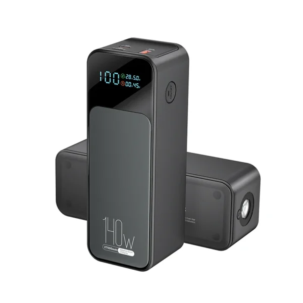 🔋Hepu 40,000mAh power bank 🔋  📌 high quality power bank  📌4 usb support 📌40000 mah  📌2 input 4 output ports  📌shows battery percentage - Image 3